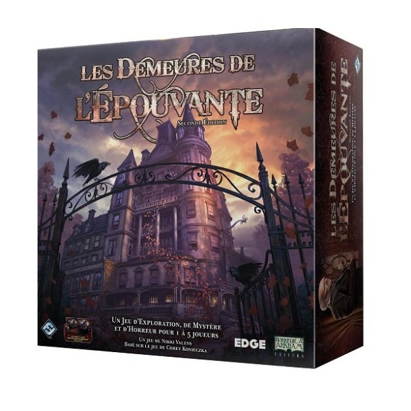 Les Demeures de l'Épouvante jeu de base