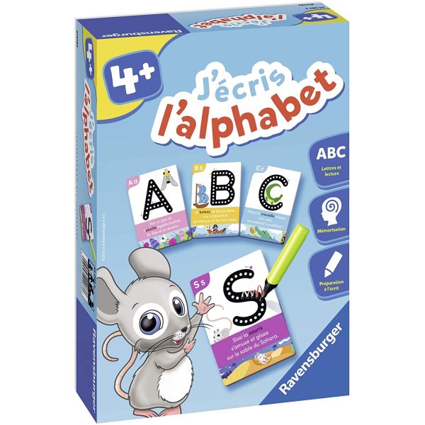 J'écris l'alphabet
