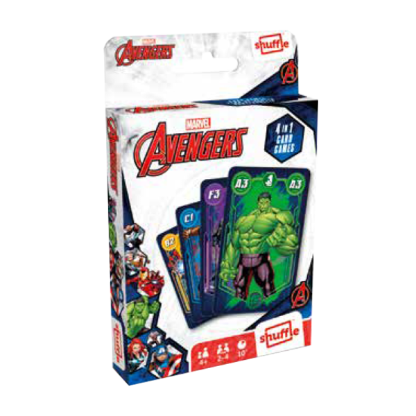 Jeu de Familles 4 en 1 - Avengers