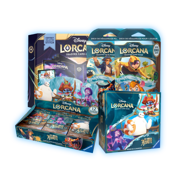 Lorcana  - 1 Display + 1 Trove + 1 Coffret Cadeau Chapitre 6